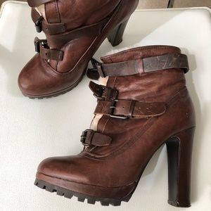 Dolce Vita inlaid with shearling